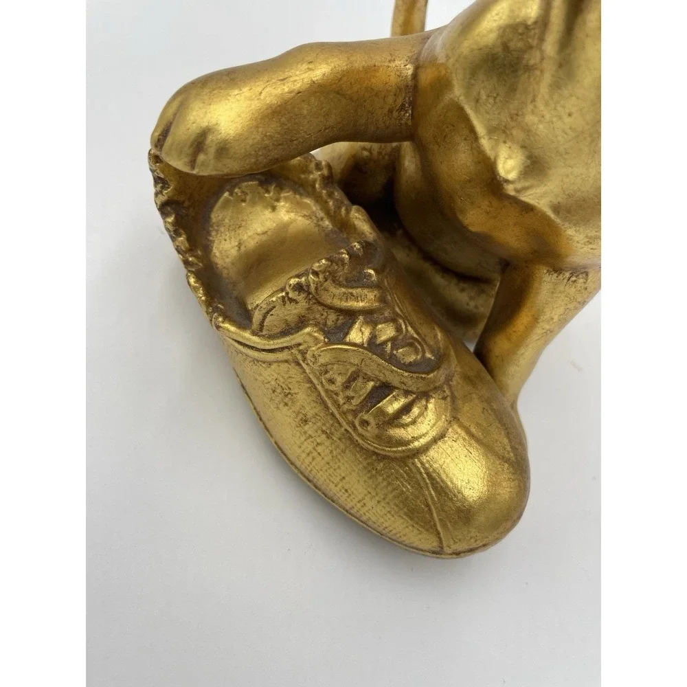 Vintage MCM  Freeman McFarlin Rutledge 859  Gold Leaf ‎ Puppy Dog w/Shoe